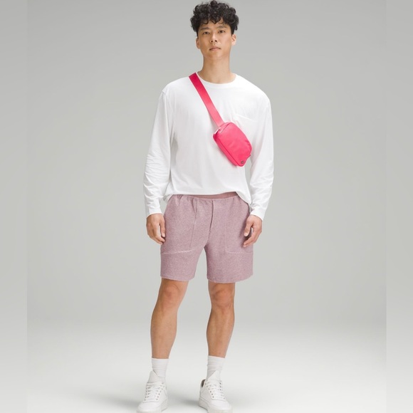 Lululemon Everywhere Belt Bag in LipGloss BARBICORE BARBIE PINK - Picture 3 of 12